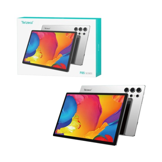 Tablet Telzeal P105 12GB/512GB 10,1" Dual Sim Cinza